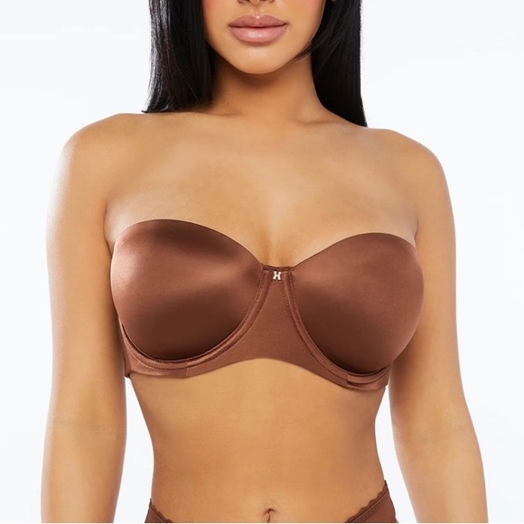 SAVAGE X FENTY: Core Microfiber Strapless Bra - Picture 7 of 13